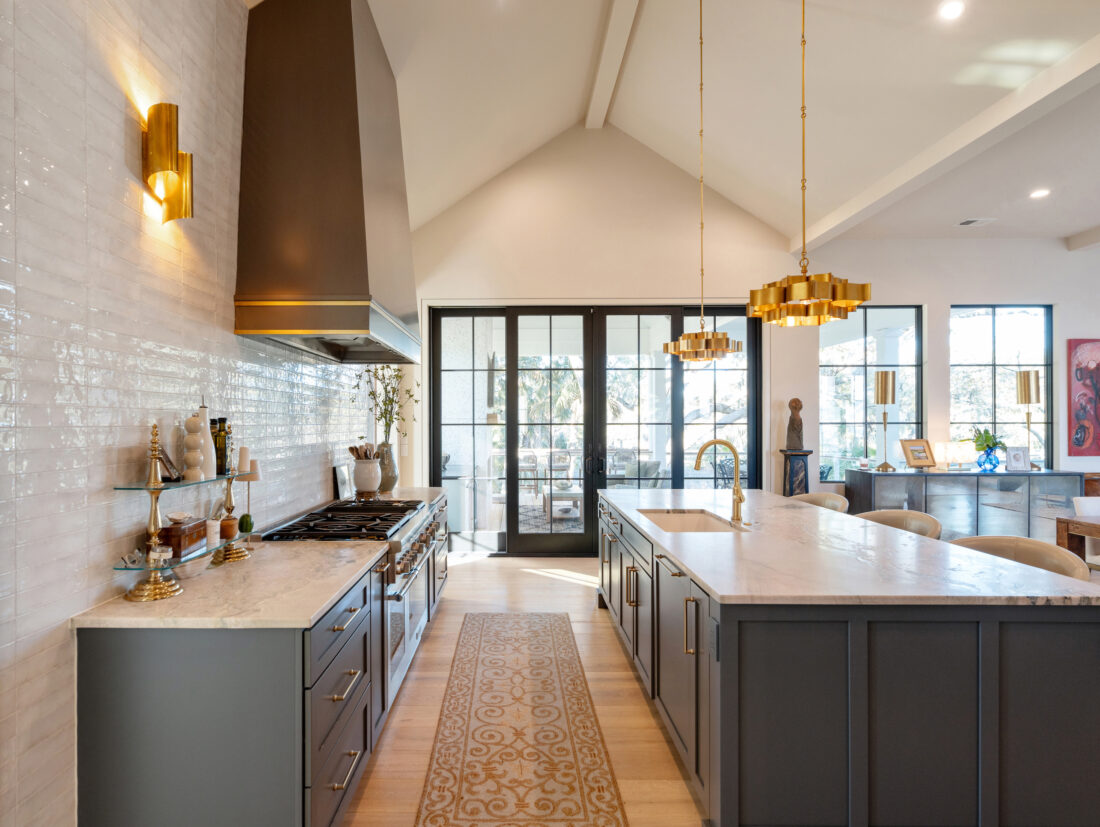 A bright and open kitchen