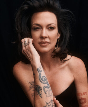 A portrait of a woman